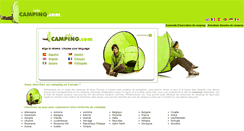 Desktop Screenshot of fr.infocamping.com