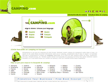 Tablet Screenshot of infocamping.com